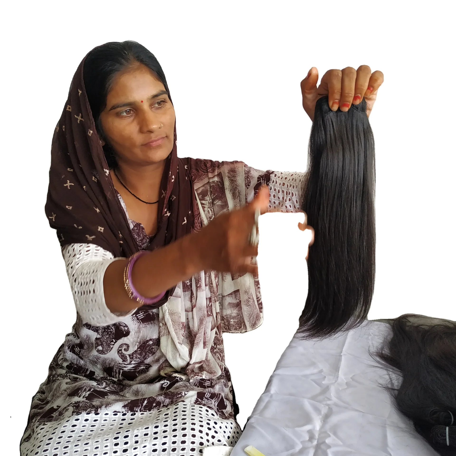 Straight unprocessed wholesale  closure peruvian human hair