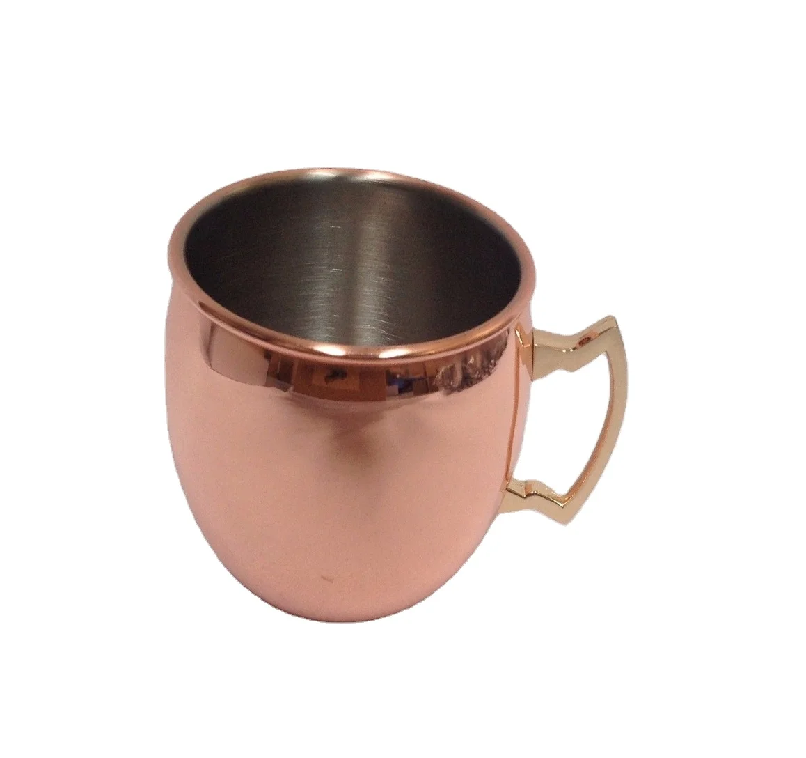 BPA FREE BARREL MOSCOW MULE 100% PURE COPPER DRINKING MUG, HAMMERED PURE COPPER MUGS FOR VODKA