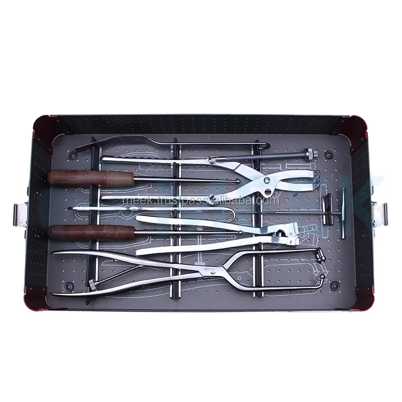 Factory Price Orthopedic Pelvic Reconstruction Plate Instrument Set Kit Implant Trauma Ortho Plates Stainless Steel High Quality