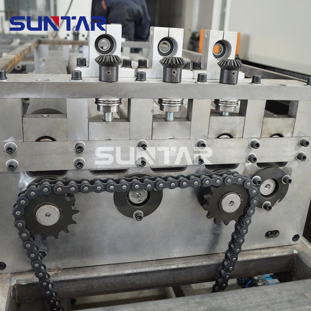 SUNTAY HVAC Auto line III Air duct production line ventilation auto duct metal sheet forming machine