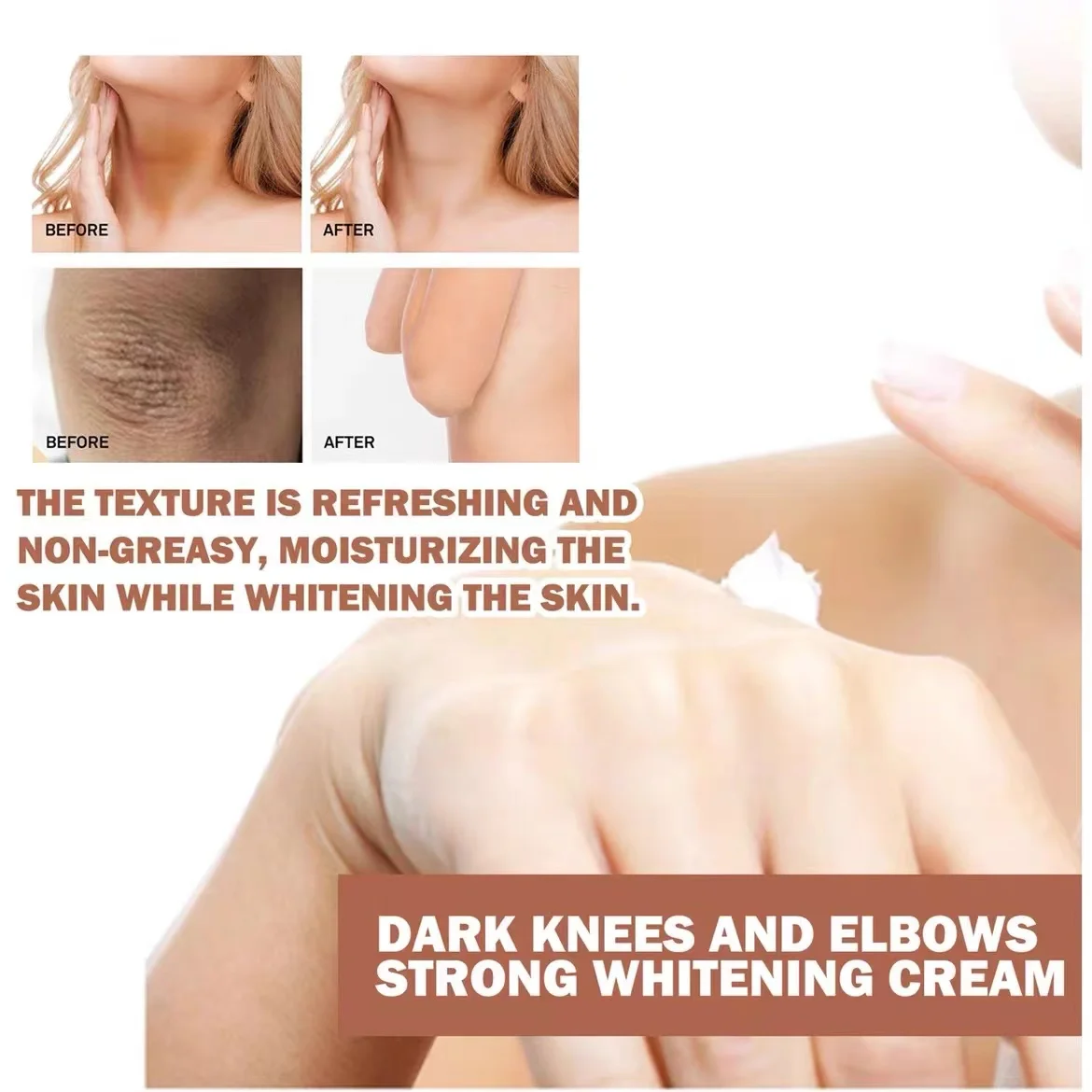 Bleaching Inner Thigh Face Whitening Cream Skin Brightening And Lightening Dark Spot Corrector For Dark Area Armpit