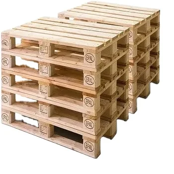 Customized product from manufacturer birch wood light weight durable wooden pallets for logistic and transportation