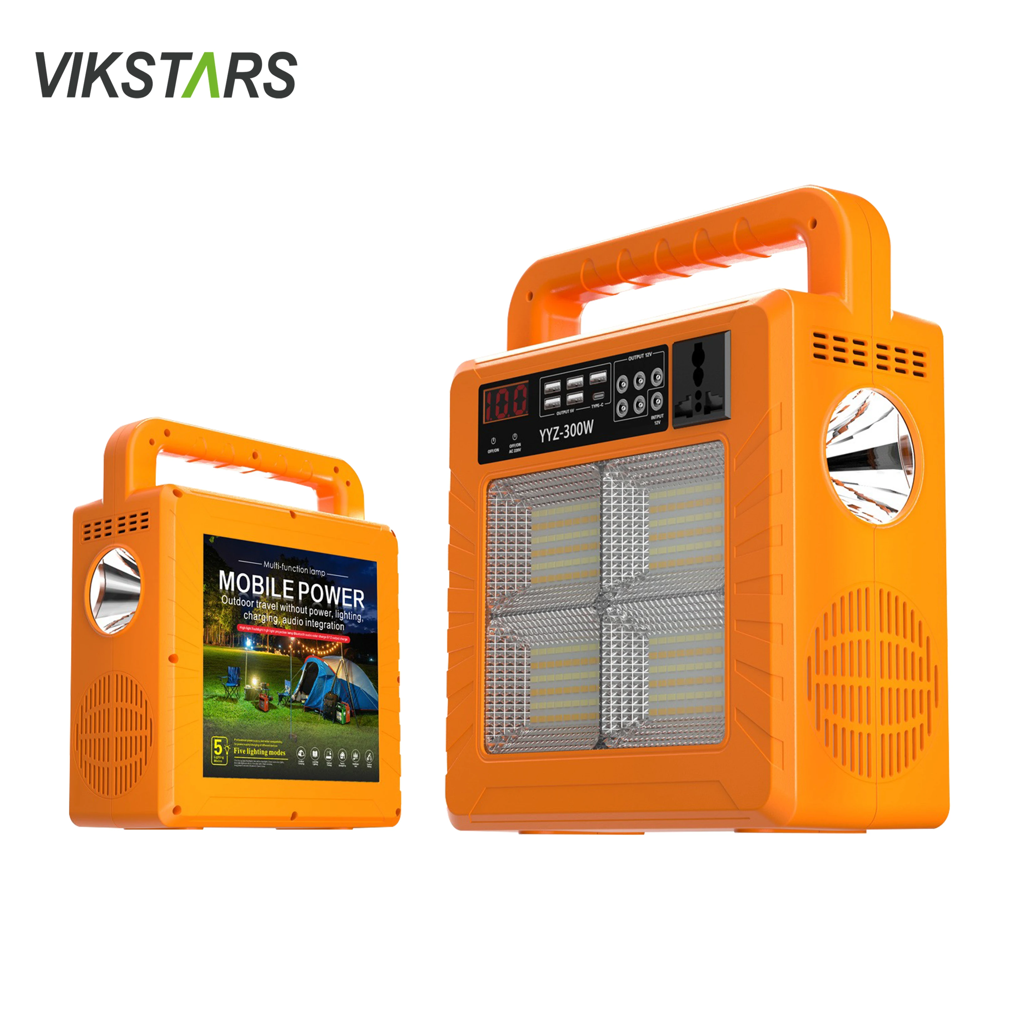 Портативная Мобильная система хранения солнечной энергии с фонариком прожектор Bluetooth Радио Аудио солнечная батарея