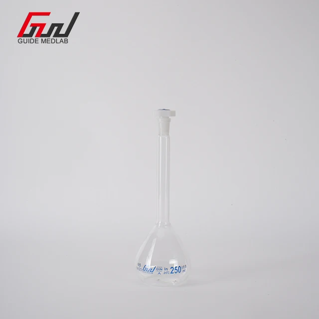50 мл 100 мл 250 мл 500 мл лабораторное химическое использование прозрачная круглодонная кипящая колба 2000 мл объемная колба