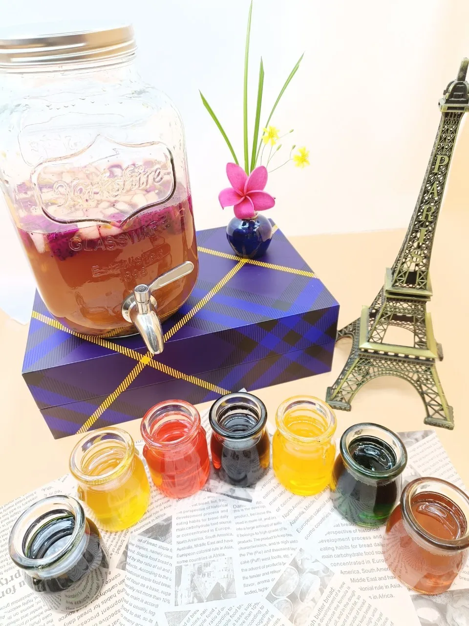 PASSION FRUIT SYRUP 2.5KG  Made In Taiwan