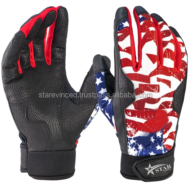 New Style Professional Lightweight Men Women Softball Batting Cheap Hand Protection Baseball Batting gloves