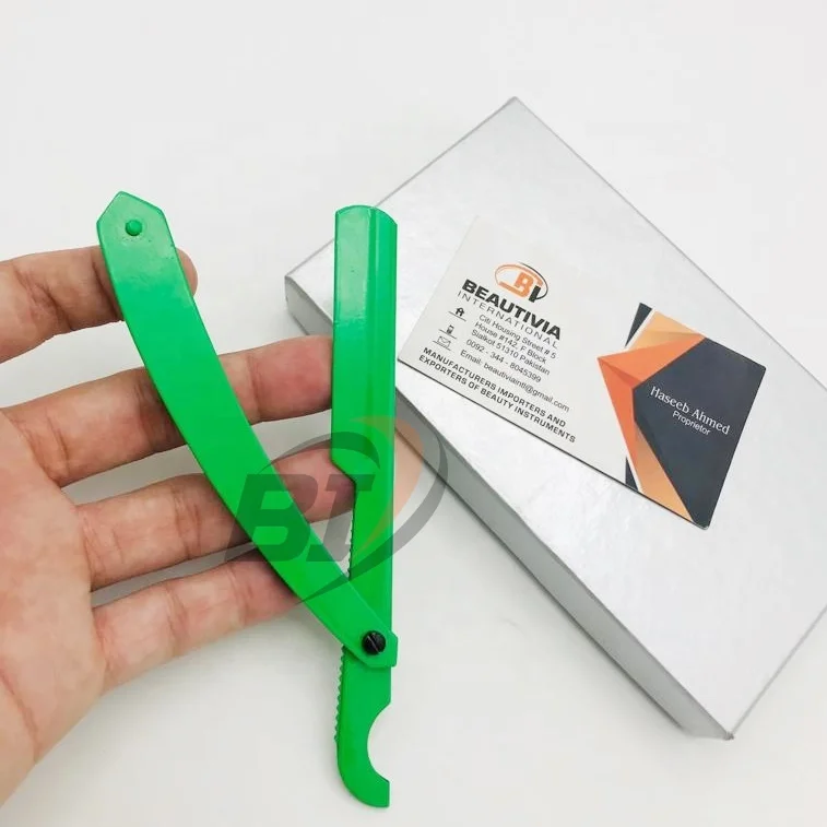 Белая Турецкая бритва из нержавеющей стали/Турецкая прямая