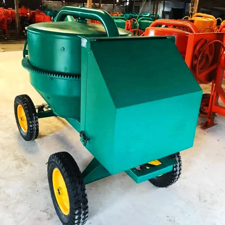 Vietnam diesel electric concrete mixer - 2 to 4 wheels type - 200L to 520L - Strong and Durable - cement mixer for wholesales
