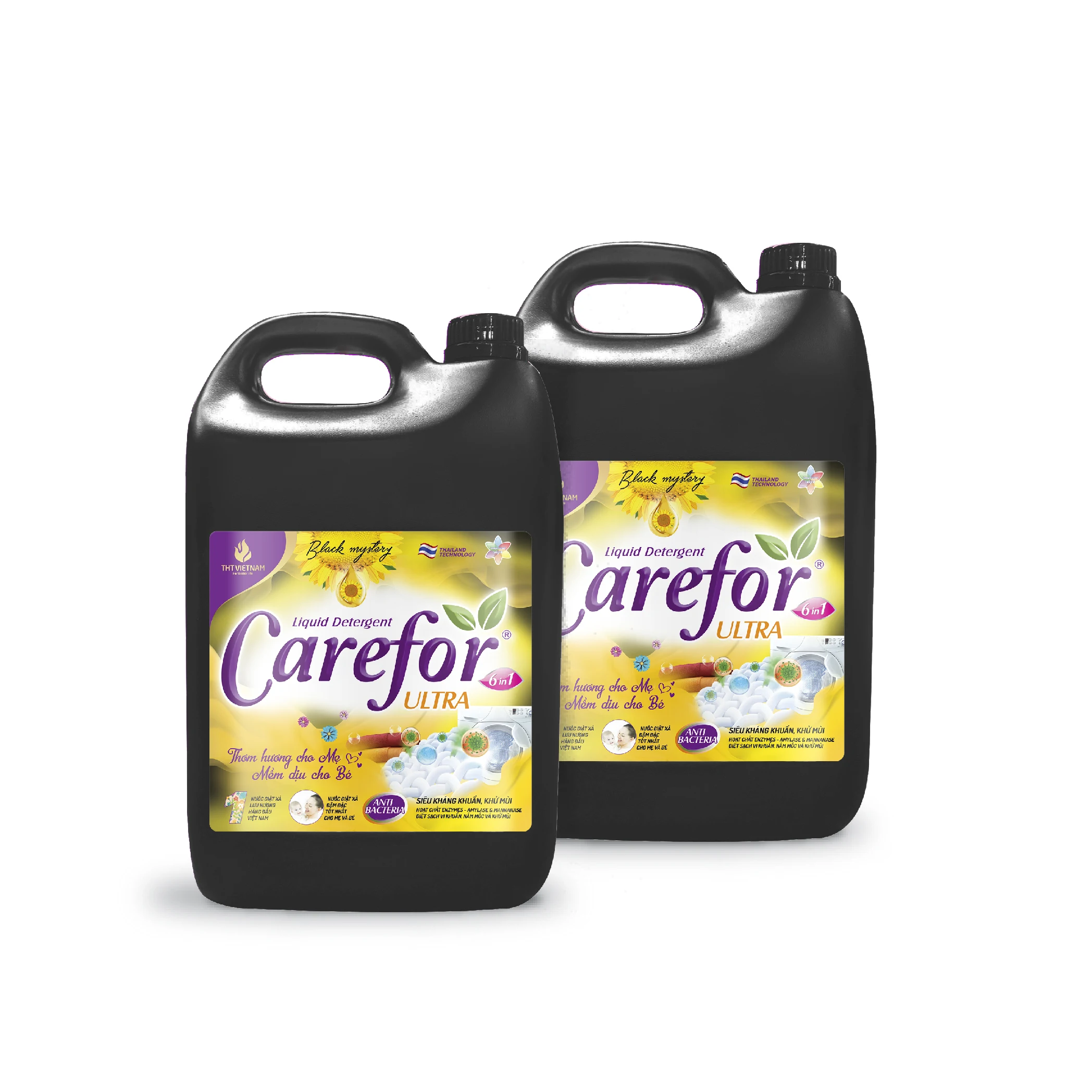Fabric Care Laundry Detergent Flower Scent Comfortable APPAREL Use Type Form Carefor Black Liquid Detergent 5000ml