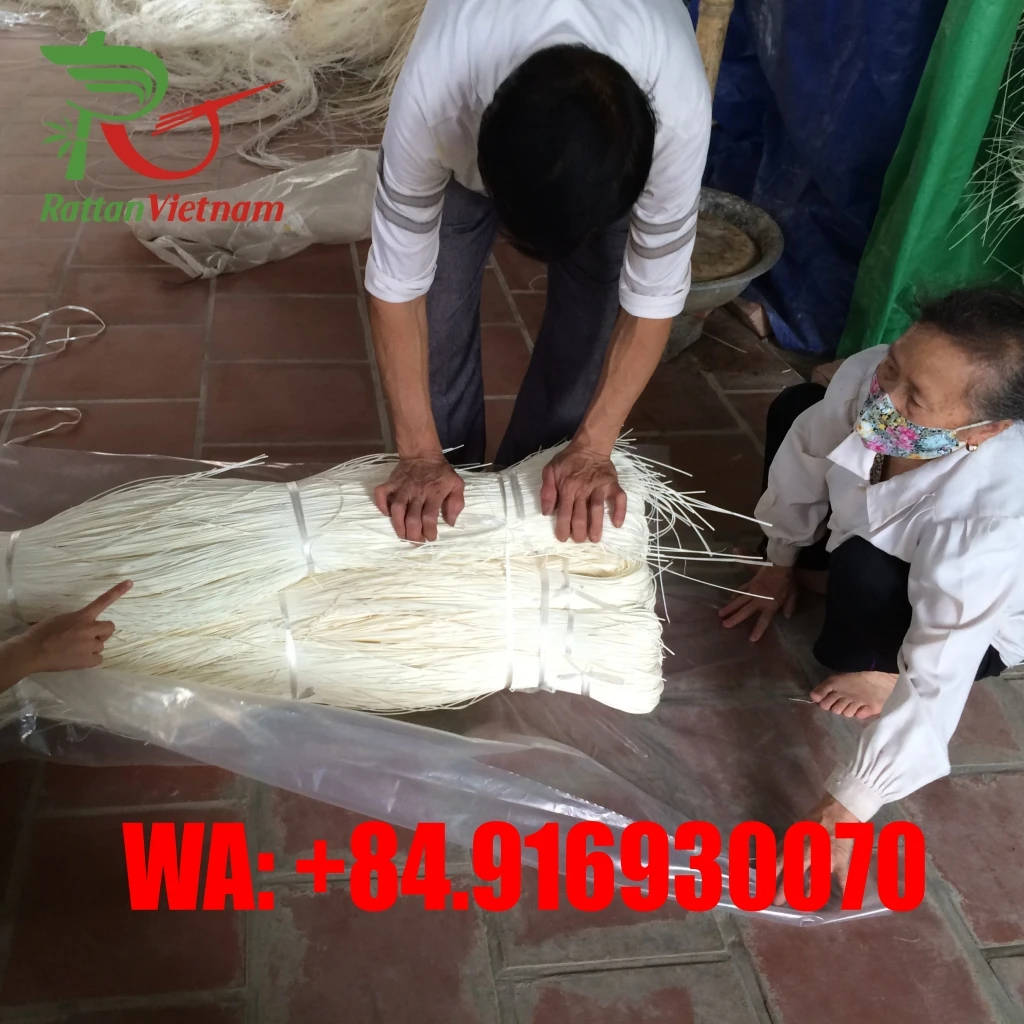 Rattan core 1.5mm bleached white color, high quality, best price, made in Vietnam, whatsapp : +84916930070