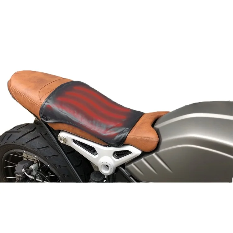 Электрическое сиденье с подогревом 12 В, теплая подушка, уличный нагреватель сиденья мотоцикла