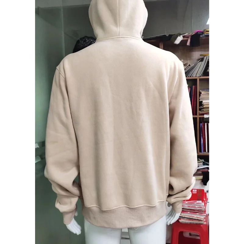 2021 винтажные хлопковые толстовки с логотипом на заказ 320 GSM