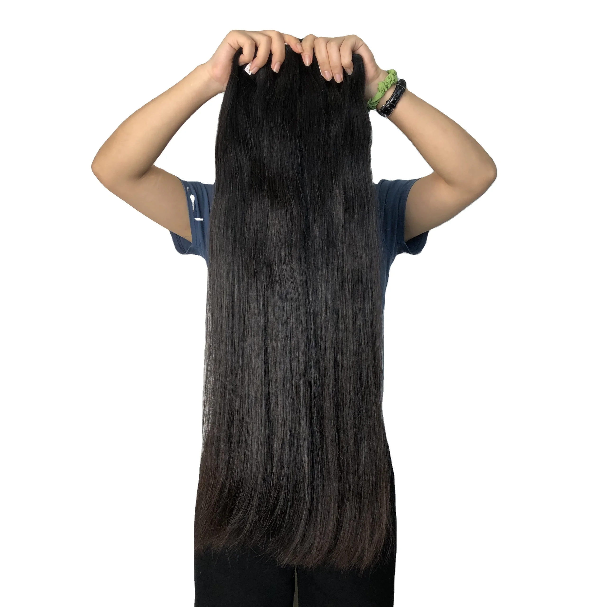 Лучшая цена и качество, необработанные человеческие волосы, вьетнамские Роскошные выровненные волосы с кутикулой