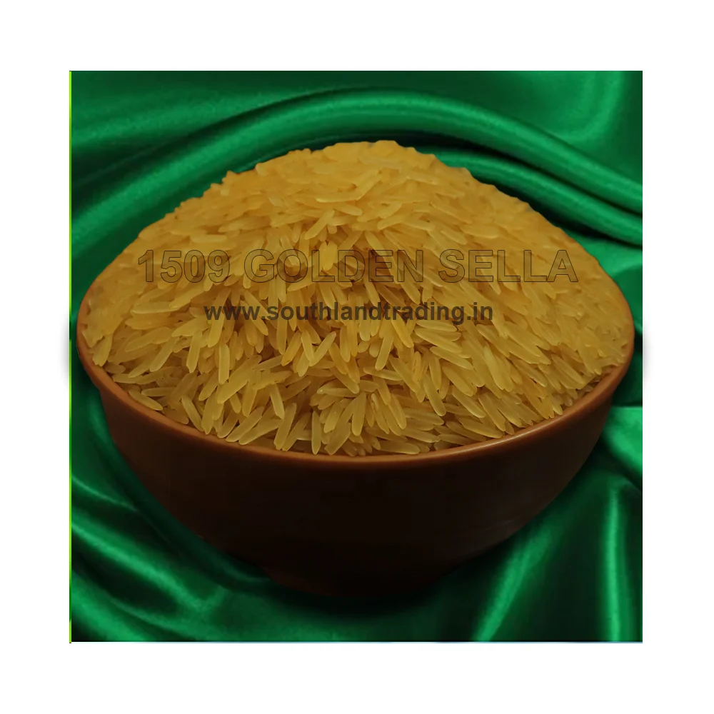 Extra Long Indian Golden Sella 1509 Basmati Rice Reis Rijst Wholesale and Low Prices
