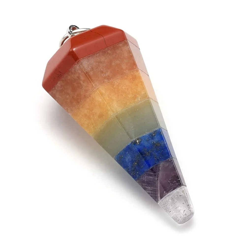  7 Чакр хрустальные Платонические Твердые геометрические священные звезды Меркаба и чакры Исцеляющие Кристаллы Набор с заостренным маятником медитация.