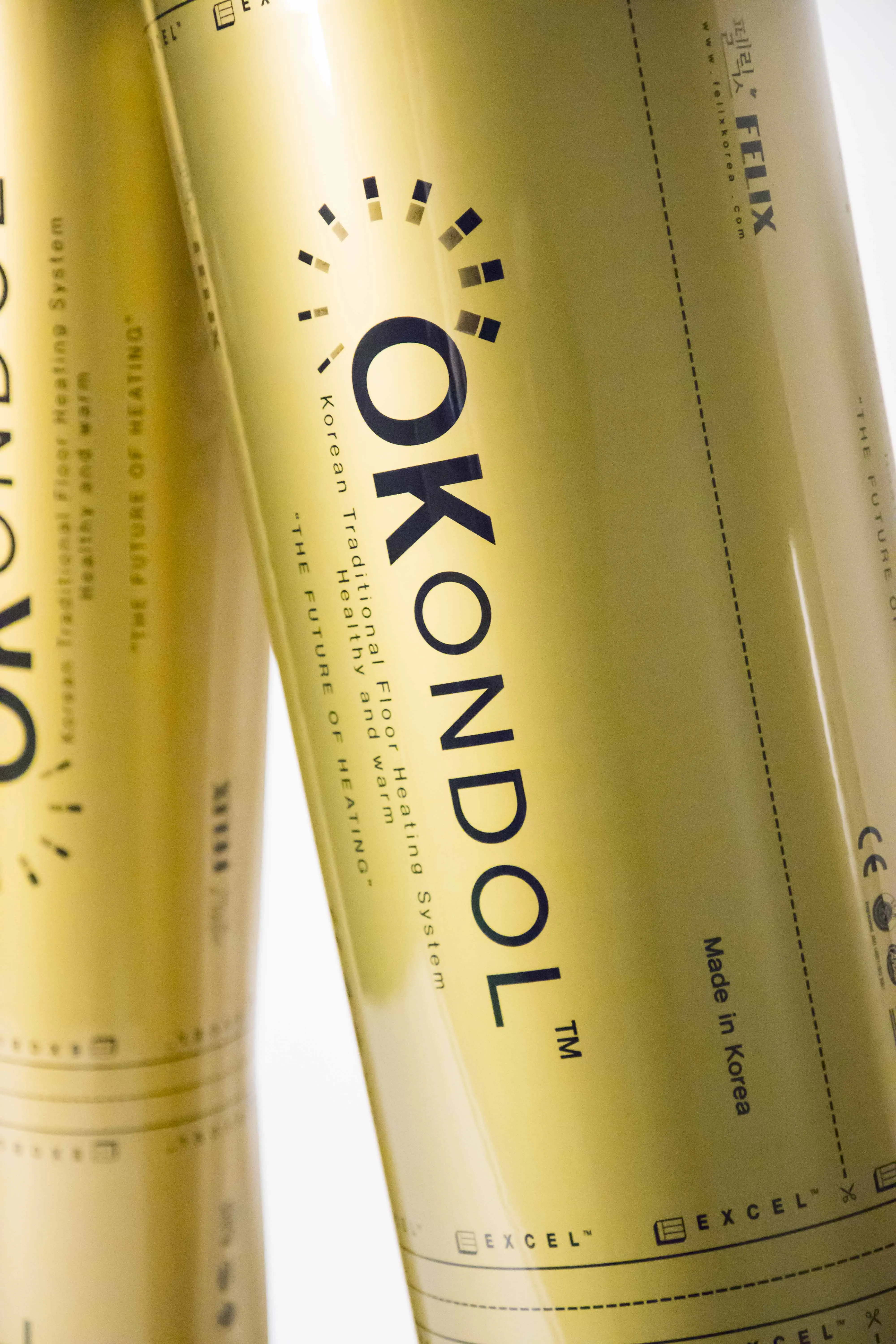 FELIX KOREA OK ONDOL Heating film PTC Premium Carbon Far infrared Ray Electric Overall Floor Heating Film