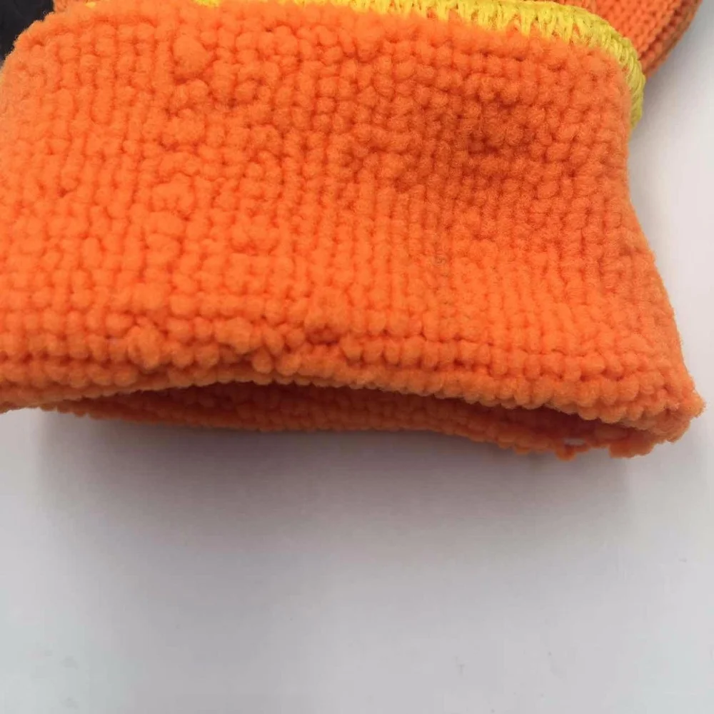 OEM Terry latex coated winter work gloves