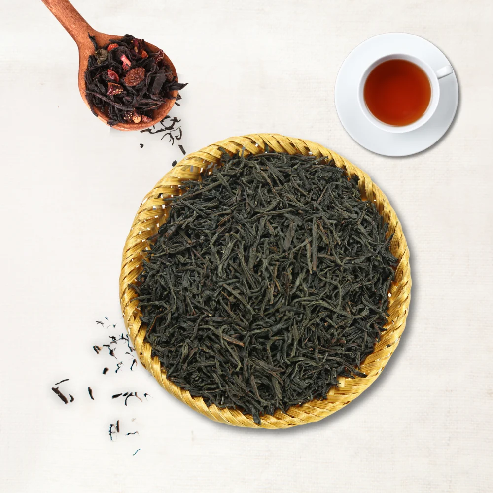 Vietnam Manufacturer Black Tea OP Fermented Fruit Tea Scent Pack In 200g 500g 1kg Bags Custom Black Tea Packing Box