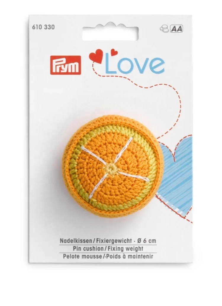 OEM & ODM Prym подушка для штифта с надписью Love/фиксирующий вес оранжевые ручные инструменты швейные иглы оптом