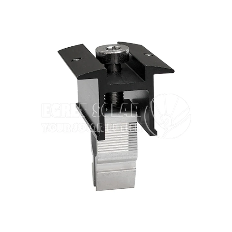 EG New Rapid installation Solar PV Photovoltaic Accessories Rapid Solar Mid Clamp For Solar Panel