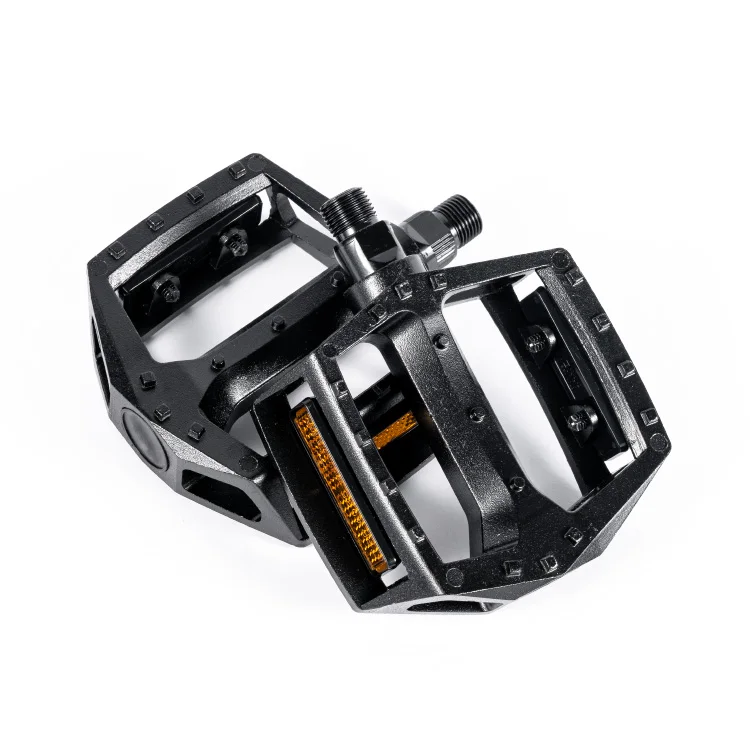 Strong Platform Bike Pedal with Alloy Body and Bearing Aluminum Axle Mold Pin for MTB Durable Use