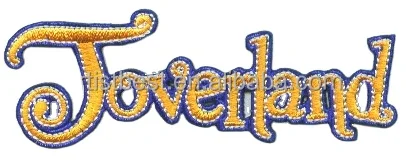Custom Design Alphabet   Embroidered Patches