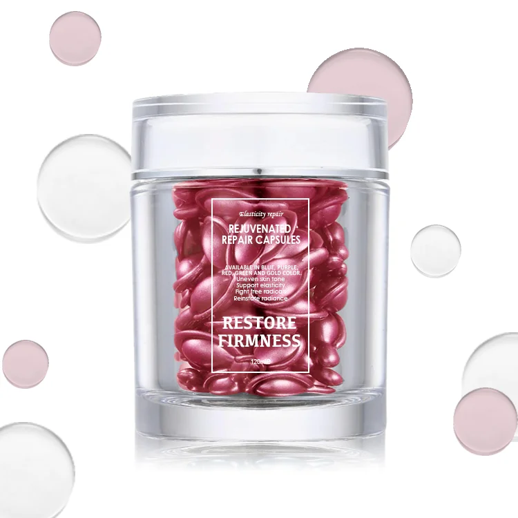 Factory Wholesale Even Brightening Capsules Anti Aging Skin Face Capsule Skin Texture Vitamin C