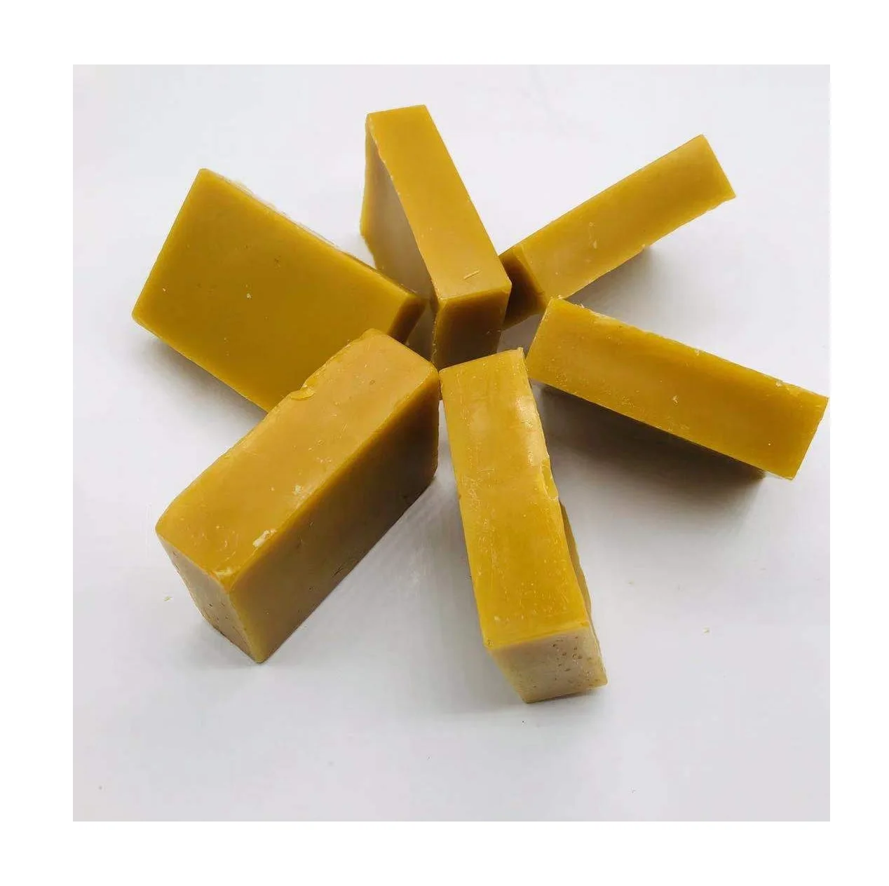 Beeswax Hydrocarbon below 18% 100% natural & Pure Candle Cosmetic Slab Yellow For Sale