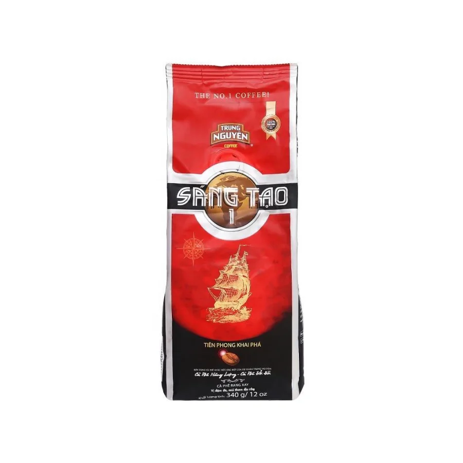Wholesale Trung Nguyen Creative No.1 Coffee - Culi Robusta 500g Coffee Ground Product from Vietnam ready to ship