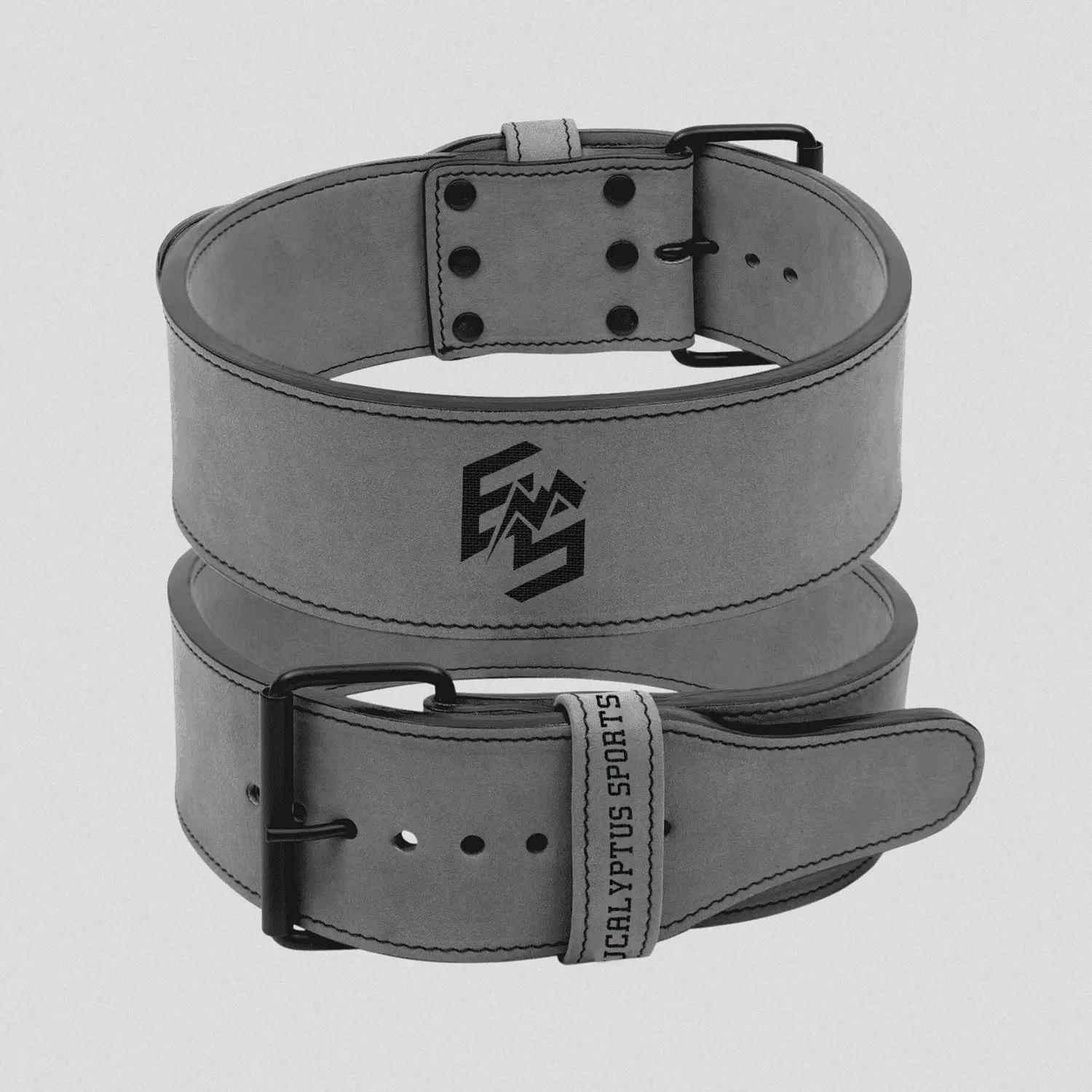 10mm Amara Leather Powerlifting Single Prong Belts, Weightlifting Deadlift Gym Squats Back Support Power Belt Accept OEM,ODM