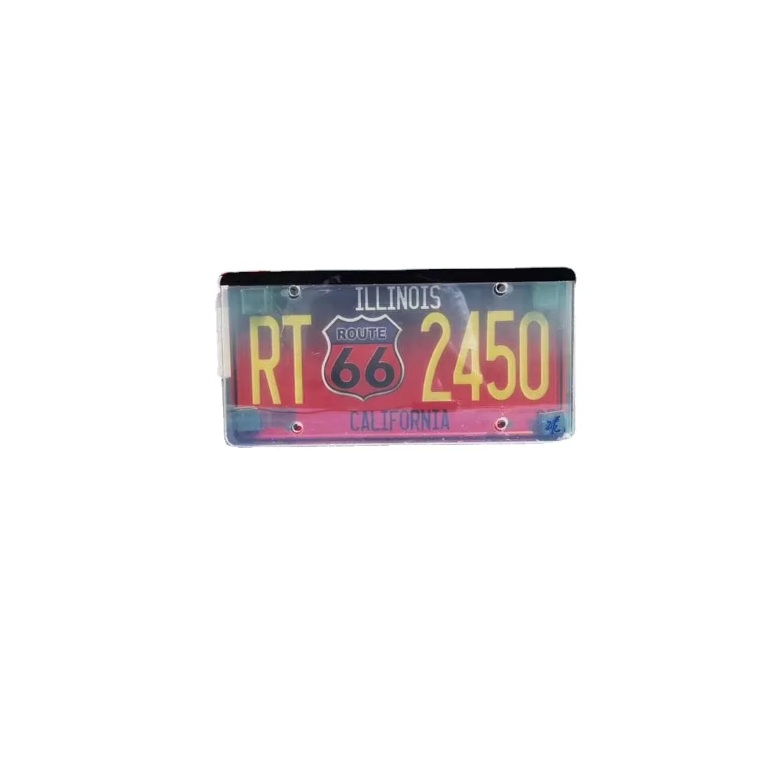 Decorative Smart Film For European and American License Plates