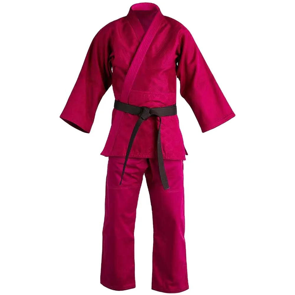 US sell martial art uniform Custom Martial Arts Karate Judo Taek Martial Arts ultra light Taekwondo Uniforms with white belt