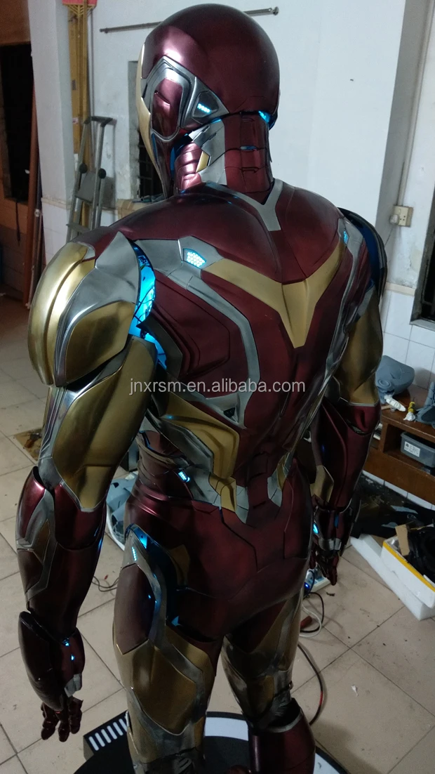 Customized wearable robot suit Superhero  Cosplay mark 85 suit iron man mark 85 mascot costume