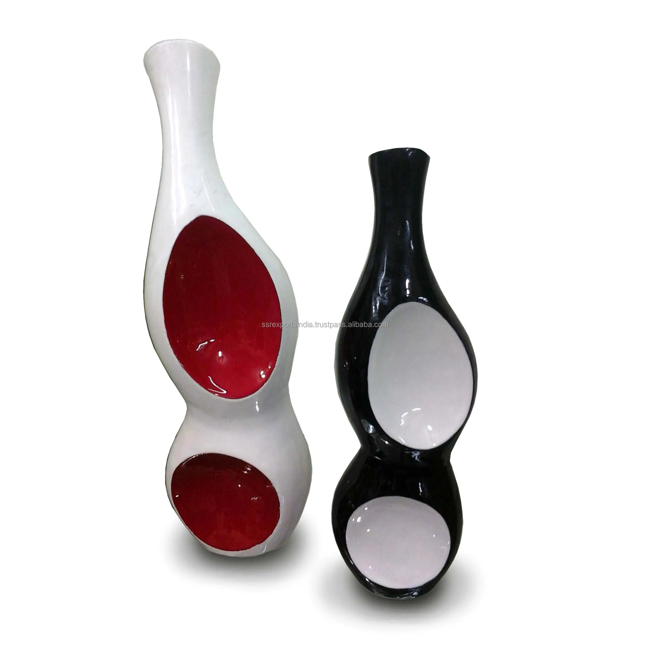 Modern Luxury Centerpieces Handcrafted Aluminum Vase Urn Antique Metal Decorative Tall Trumpet Vases For Nordic Floor Decoration