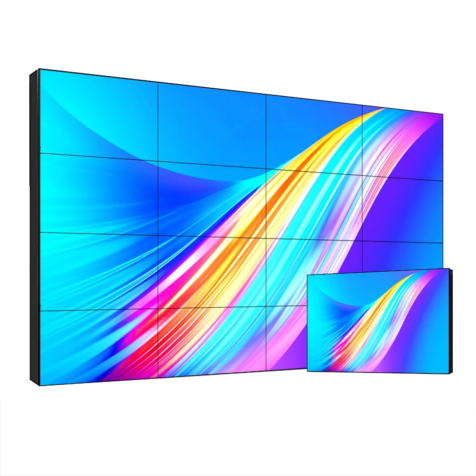 40 55inch 3.5mm  bezel Splice screen Digital Signage wall  4K HD display did lcd video wall panel for Advertising display