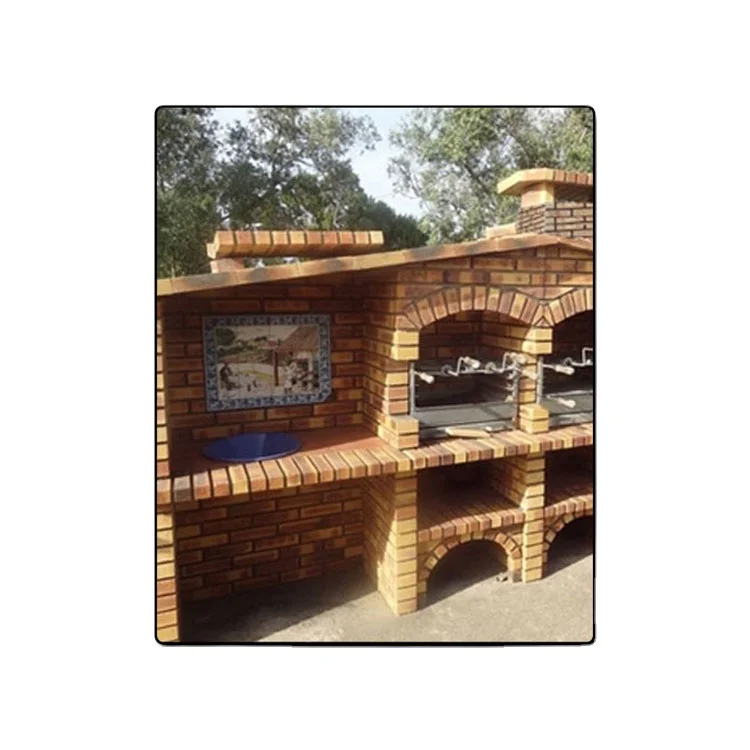 2022 Most Demanded Exceptional Quality Firewood Type Charcoal Grill Brick Barbecue Pizza Oven