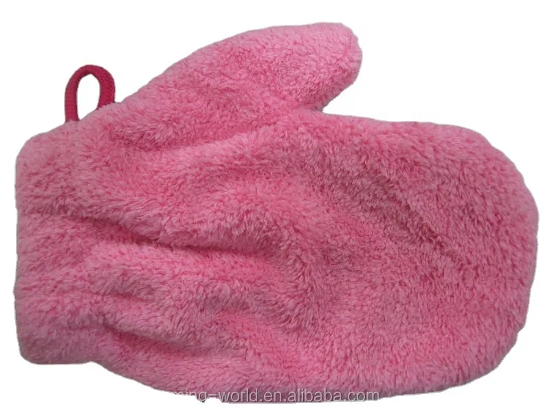 Home Essential Comfortable Soft Wholesale Exfoliating Mitts Body Scrubber