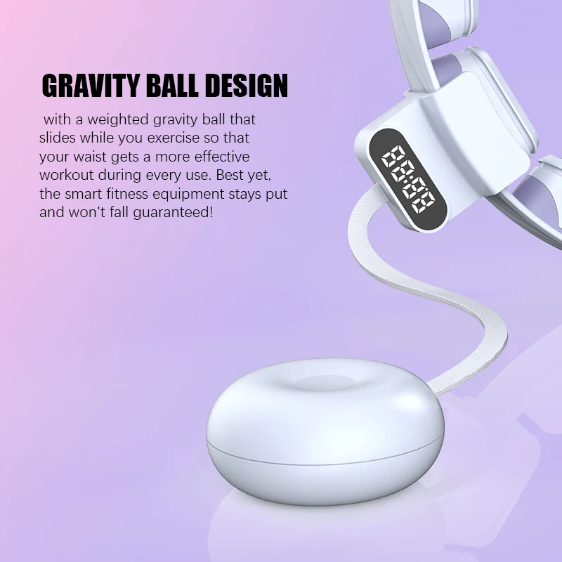 hula hoops with intelligent counter smart weighted adjustable fitness weight smart hula hoops for adults weight loss