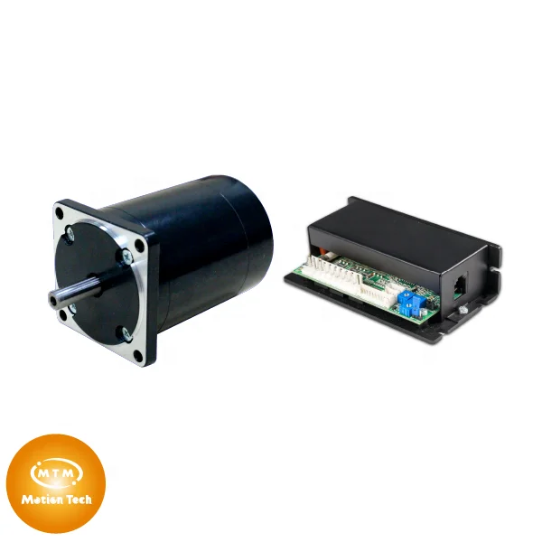 [MTM] BLDC 24V 80W bldc motor driver with controller and 1M Trunk Brushless motor 3000RPM IE4 Made in Taiwan motor bldc