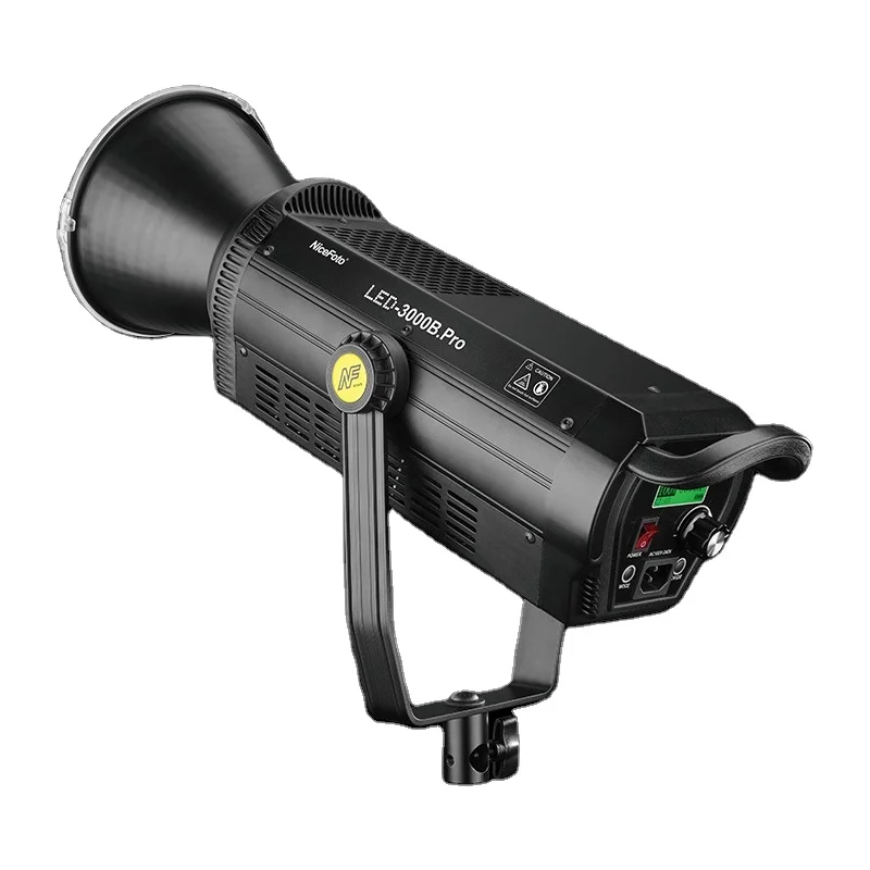 NiceFoto LED-3000B Pro Film Light Photographic Equipment 5600K Studio Lighting 300W COB LED Video Light