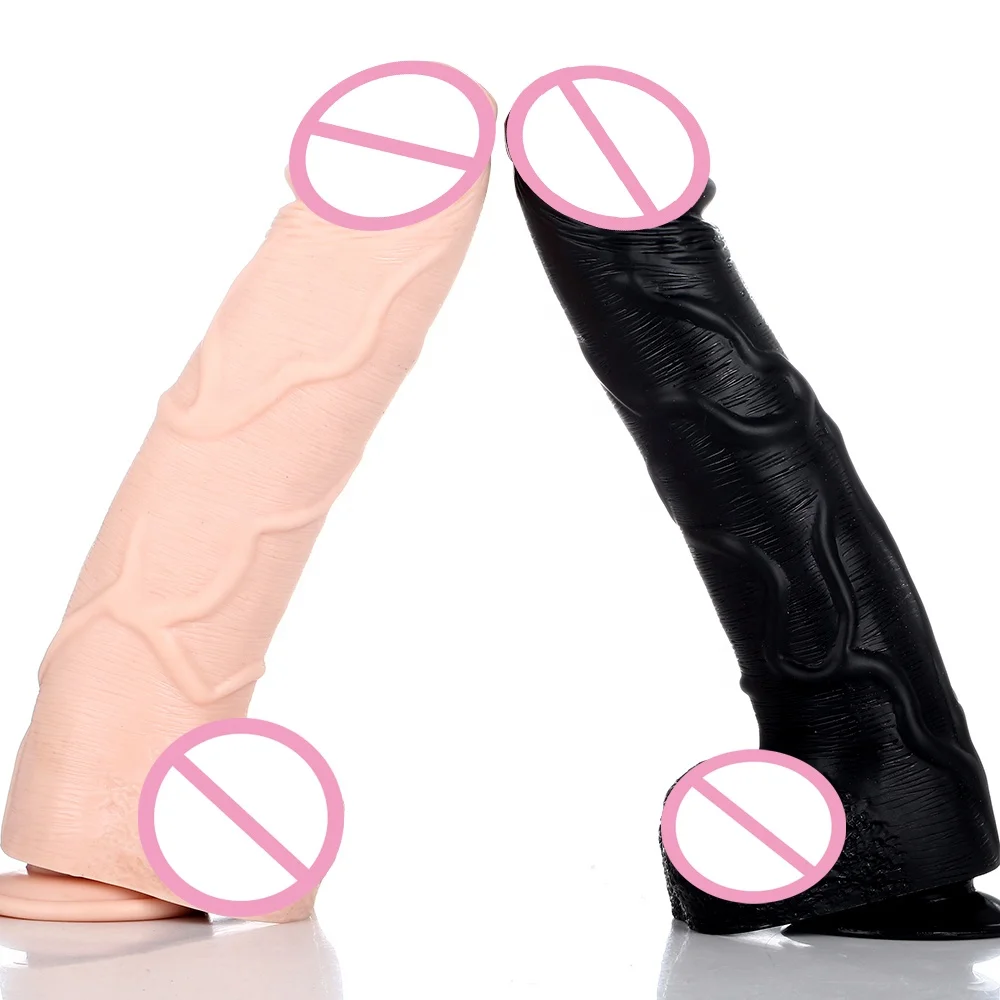 Jumbo size Big Penis Dildo with suction cup and vibration for woman  best sex toys dildo for women