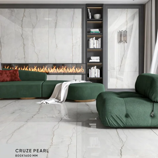 New Design  Slab Tiles In Size Of 800X1600mm At Low Cost Price With Porcelain Body In Glossy Finish Used For Office Building