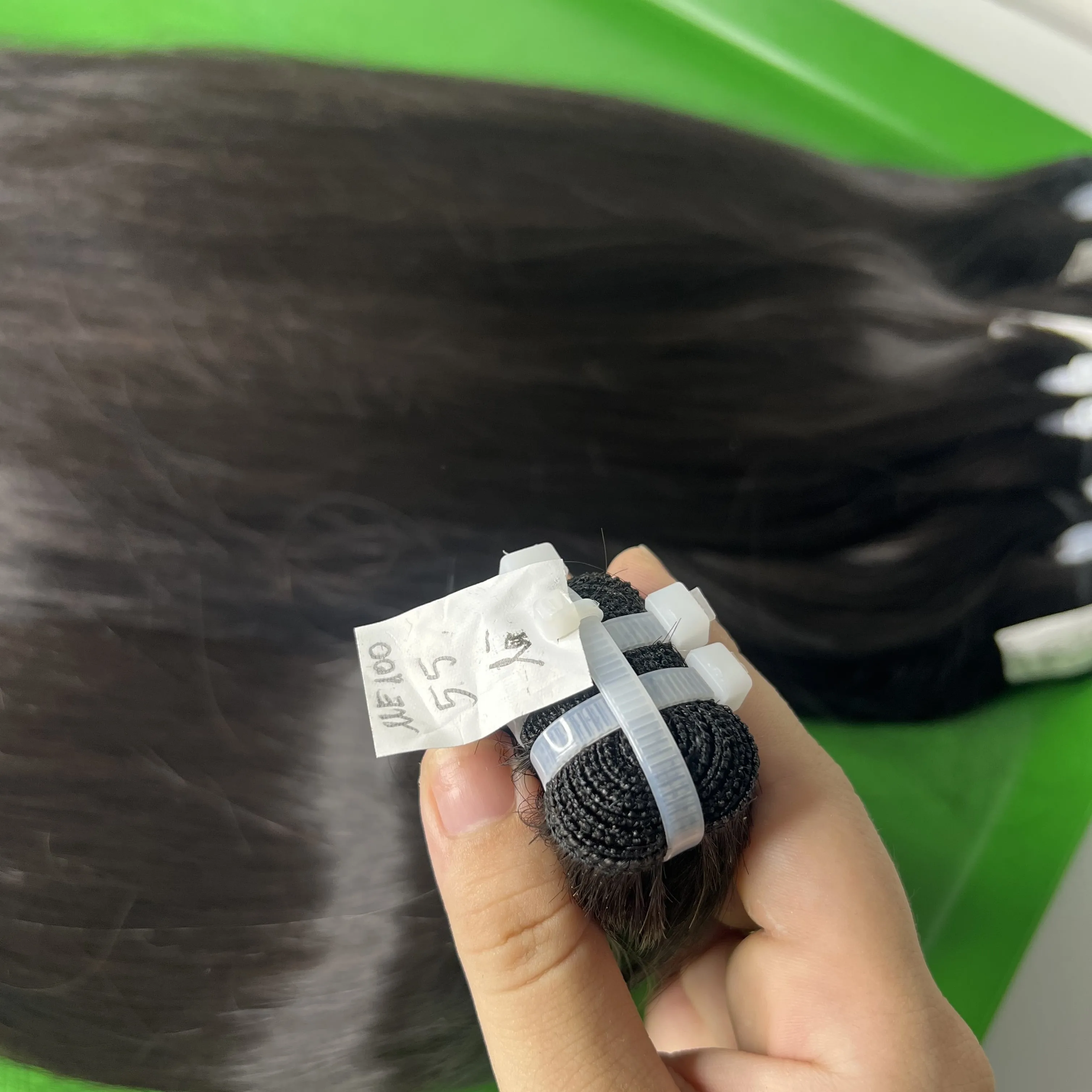 Raw Hair Bone Straight Body Wave Vietnamese Human Raw Hair 3 Bundles With HD Lace Transparent Closure Frontal Hair extensions