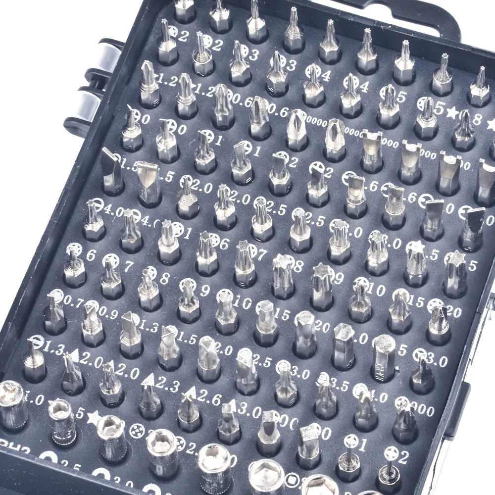 115 in 1 Precision Screwdriver Set Professional Screwdriver Bits Set Magnetic Electronics Repair Tool Set
