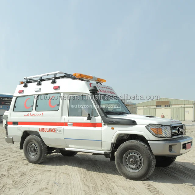 High Quality Used Medical Ambulance 4x4 Extended Roof Diesel Fuel Brand New