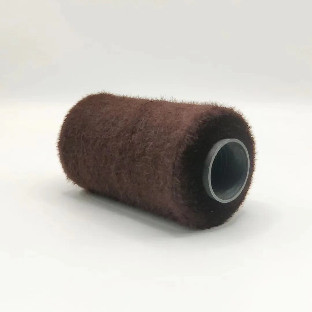 100% Nylon Feather Yarn Imitation Mink Yarn Manufacturers Direct Sale