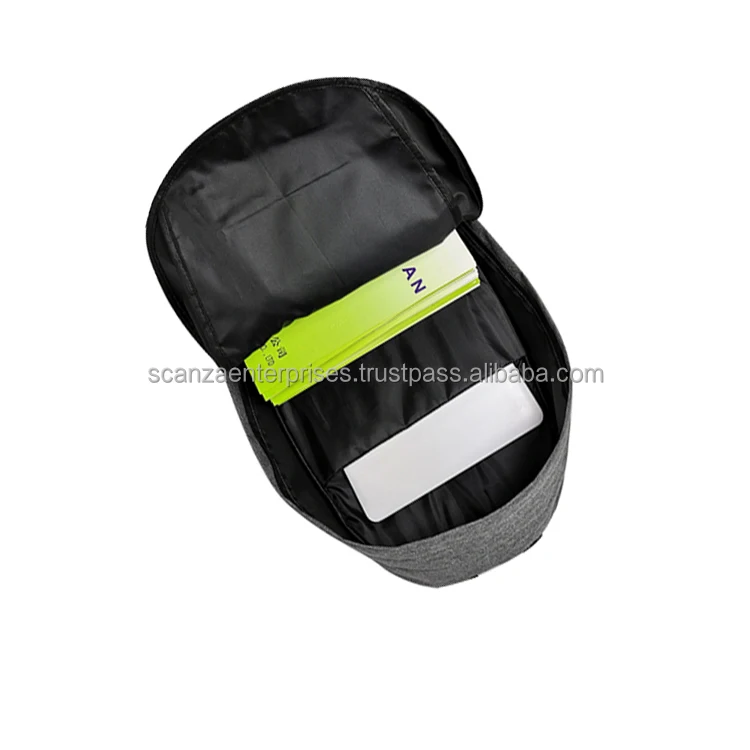 Wholesale Outdoor High Quality Hiking Back Pack Laptop Business Travel Bags Waterproof Backpack USB Popular Soft Fashion