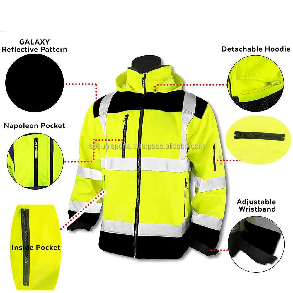  Пользовательские хорошо заметная Полевая куртка водонепроницаемые и ветрозащитные модели которые отлично сохраняют тепло Светоотражающая Худи от продолжение Спорт