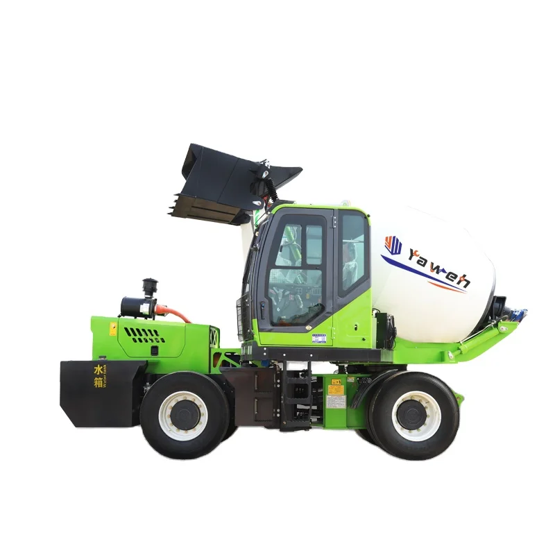 Yaweh volumetric concrete mixer truck 800l  500l concrete mixer machine price in pakistan with lift  for sale in jamaica