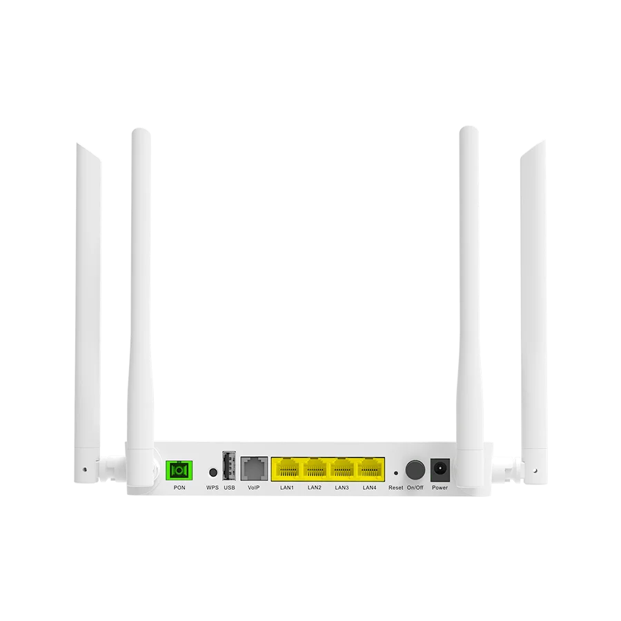 Router Fibra Wifi6 ONT XPON AX GPON 5g ONU Dual Band Wifi 6 2.5ge EPON PON